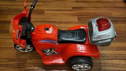 Photo of free Toddler's Electric Motorbike/Trike (HP13, Downley, High Wycombe) #3