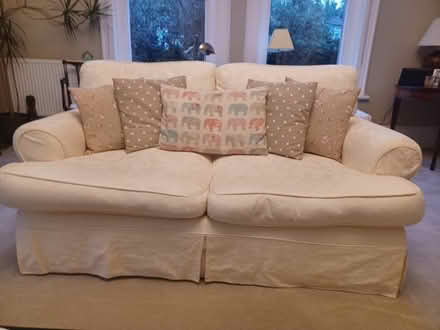 Photo of free 2 seater sofa and armchair. (Tivoli GL50) #1