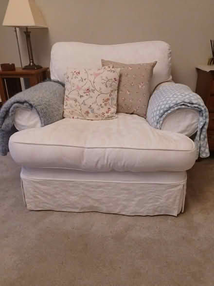 Photo of free 2 seater sofa and armchair. (Tivoli GL50) #2