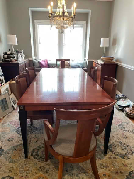 Photo of free Dining room table set (Westport CT) #2