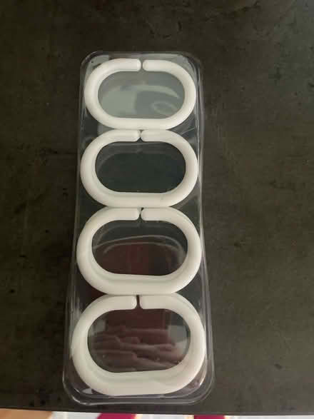 Photo of free Shower curtain hooks (ashford) #1