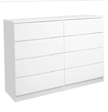 Photo of White Large bedroom drawers (Saint Davids Ward EX1) #1