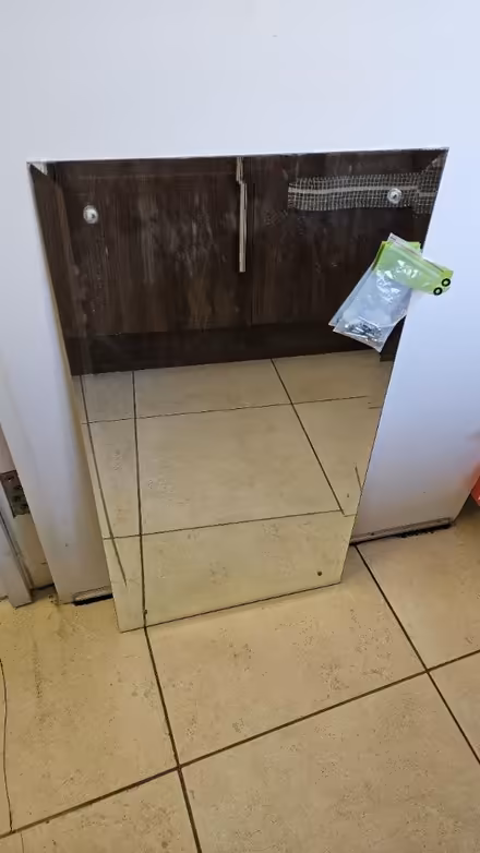 Photo of free Two bathroom mirrors, with fittings (PO19) #1