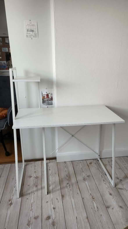 Photo of free Desk with shelves (Lewisham SE13) #2