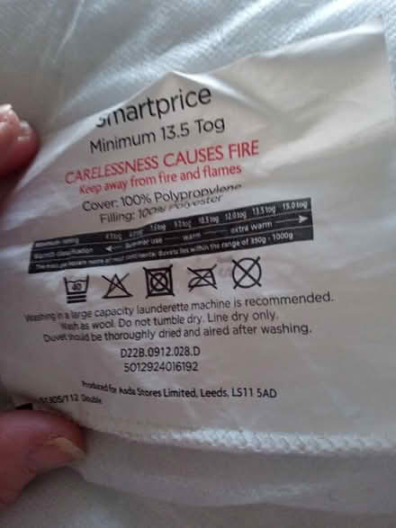 Photo of free King size duvet (Stirling FK8) #1