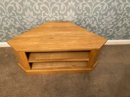 Photo of free Corner tv cabinet Oak (leybourne) #1