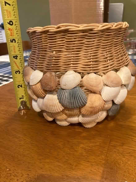 Photo of free Seashell basket (Barracks Road area) #1