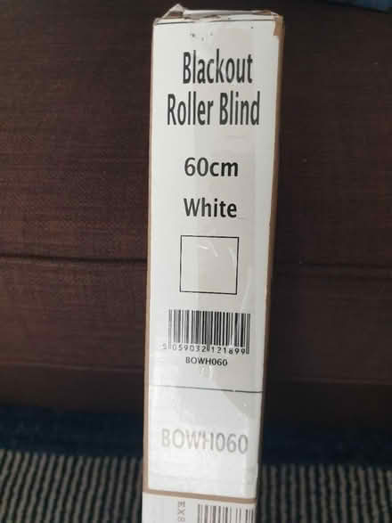 Photo of free 60cm white black out blind (EX8) #1