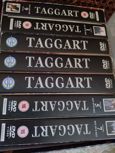 Photo of free Taggart DVD's (Llandrindod LD1) #1