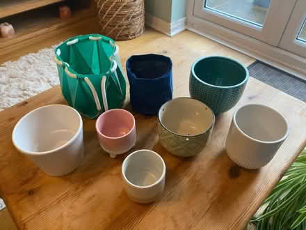 Photo of free Selection of 8 plant pots (Berwick Grange SY1) #2