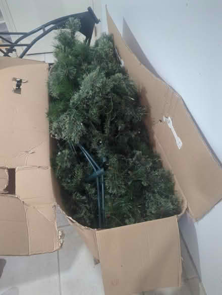 Photo of free 7' Artificial Christmas Tree (02135) #1