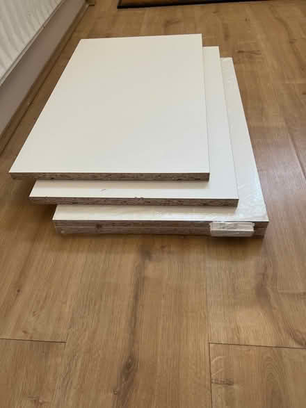 Photo of free 60x37cm white shelves (Tooting Broadway) #2