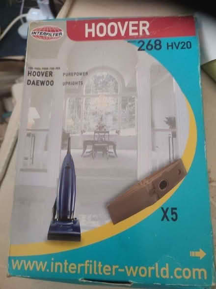 Photo of free Hoover bags (Upper Holloway N19) #2