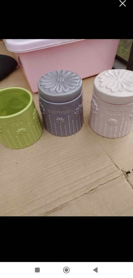 Photo of free Tea,coffee and sugar containers (Taunton Killams & Mountfield District Ward TA1) #1