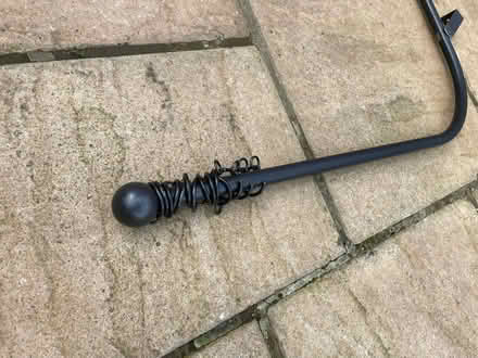 Photo of free Curtain rail with rings (Linden, Gloucester) #1