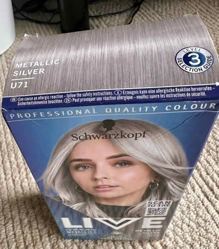 Photo of free Hair colour metallic silver (North Woolwich E16) #1