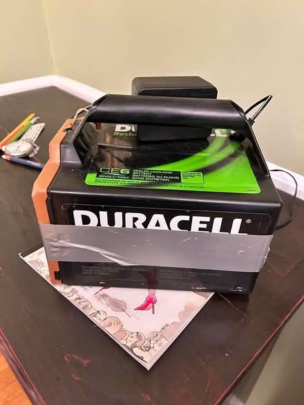 Photo of free Battery for electric mower (Chevy Chase DC) #1