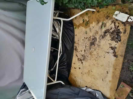 Photo of free Glass top garden table (Bridgnorth High Town WV16) #1