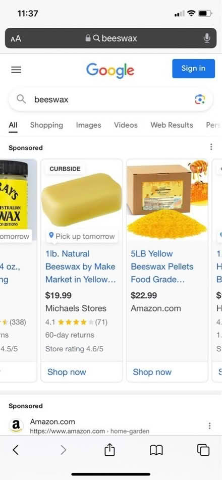 Photo of Food safe beeswax (West san jose) #1