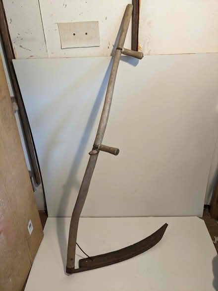 Photo of free Scythe. Grass scythe. Two hand. 1960s (Ranmoor S10) #1