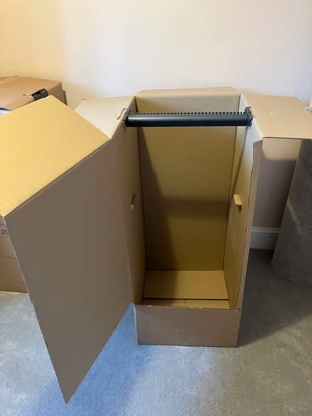 Photo of free Wardrobe boxes x4 for removals (Wimbledon) #1