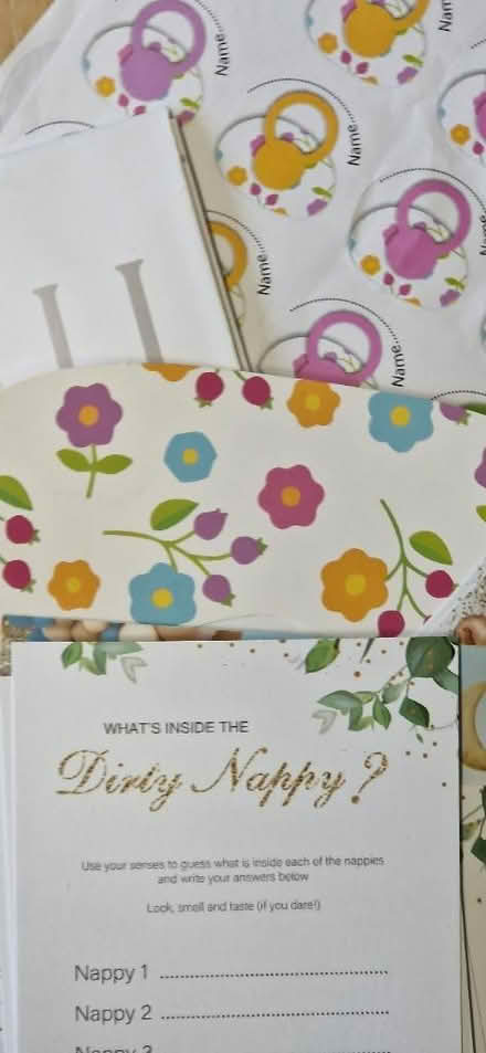 Photo of free Baby Reveal &Baby Shower items (Barnsley S71) #3