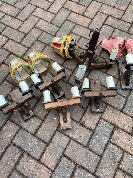 Photo of free Wooden light fittings (Halifax) #1