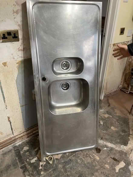 Photo of free Large stainless steel sink (Eccleshill BD10) #1