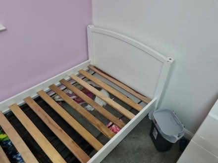 Photo of free White Single Bed (AB21) #4