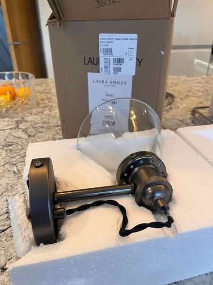 Photo of free Laura Ashley Isaac wall light (Orpington BR6) #1