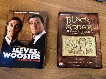 Photo of free British tv series dvds (Barracks Road area) #1