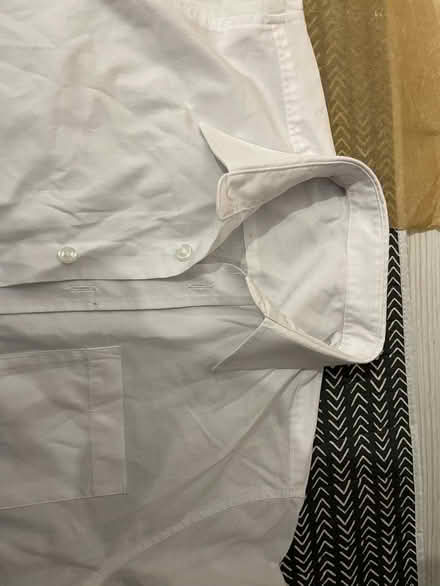 Photo of free 2 white school shirts age 13- Kempston #1