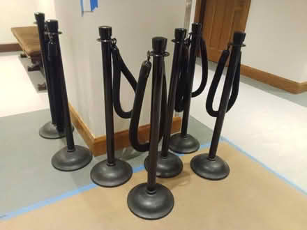 Photo of free Stanchions with velvet ropes (20003) #1