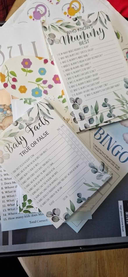 Photo of free Baby Reveal &Baby Shower items (Barnsley S71) #2