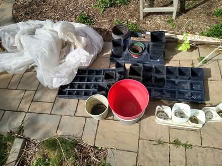 Photo of free Misc. gardening supplies (near Forest Glen Metro) #1