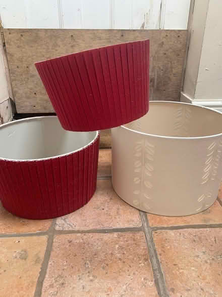 Photo of free Lampshades x 3 large (BA11) #1