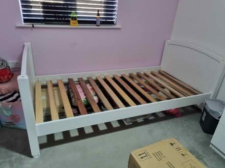 Photo of free White Single Bed (AB21) #1