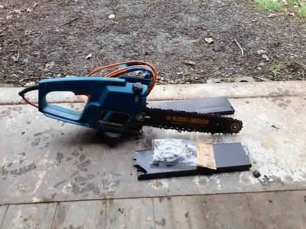 Photo of free Black & Decker electric chain saw (Nant Glas LD6) #1