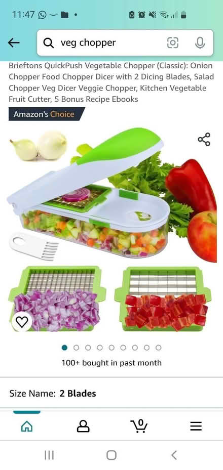 Photo of Vegetable chopper (Fulmer SL9) #1