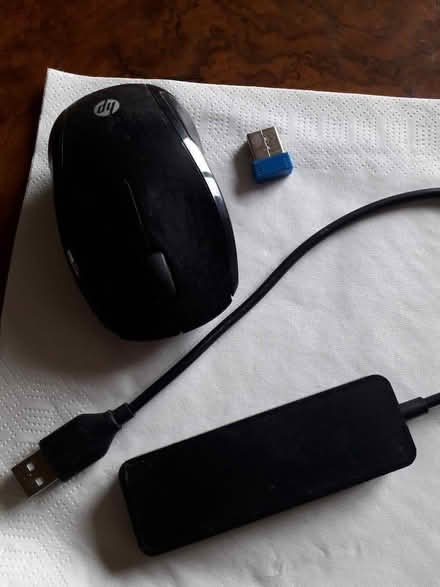 Photo of free Optical mouse + 4 port adaptor (Starbeck HG1) #1