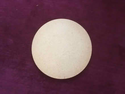 Photo of free Particleboard circle-table top18" (OakBrook south of Yorktown) #1