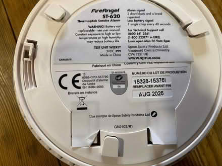 Photo of free Smoke Alarms (Brassington DE4) #3