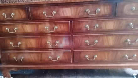 Photo of free Beautiful solid 9 drawer unit (Weybridge KT13) #1