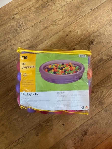 Photo of free 100 play balls (Barrow nr Whalley BB7) #1