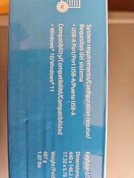 Photo of free Hewlett Packard wireless keyboard/ without USB connection (Higham North area NN10) #4