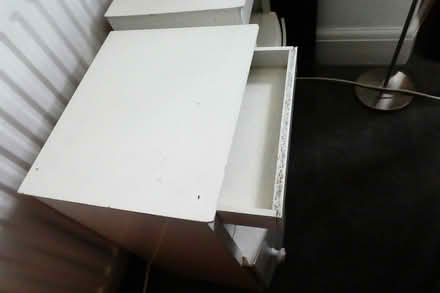 Photo of free Two White Bedside Cabinets (Bromley BR1) #2