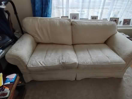 Photo of free Sofa and footstool (Hamworthy BH15) #1