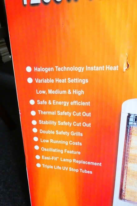 Photo of free Electric Halogen Heater (Bromley BR1 3) #2