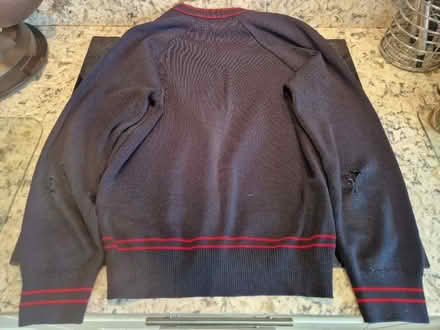 Photo of free Davison school jumper size 36in/91cm ***needs repair*** (Shoreham-by-Sea BN43) #2