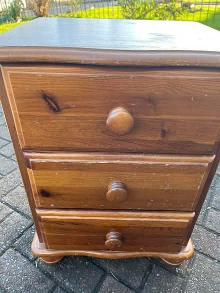 Photo of free 2 x bedside drawer (Gyle EH12) #1
